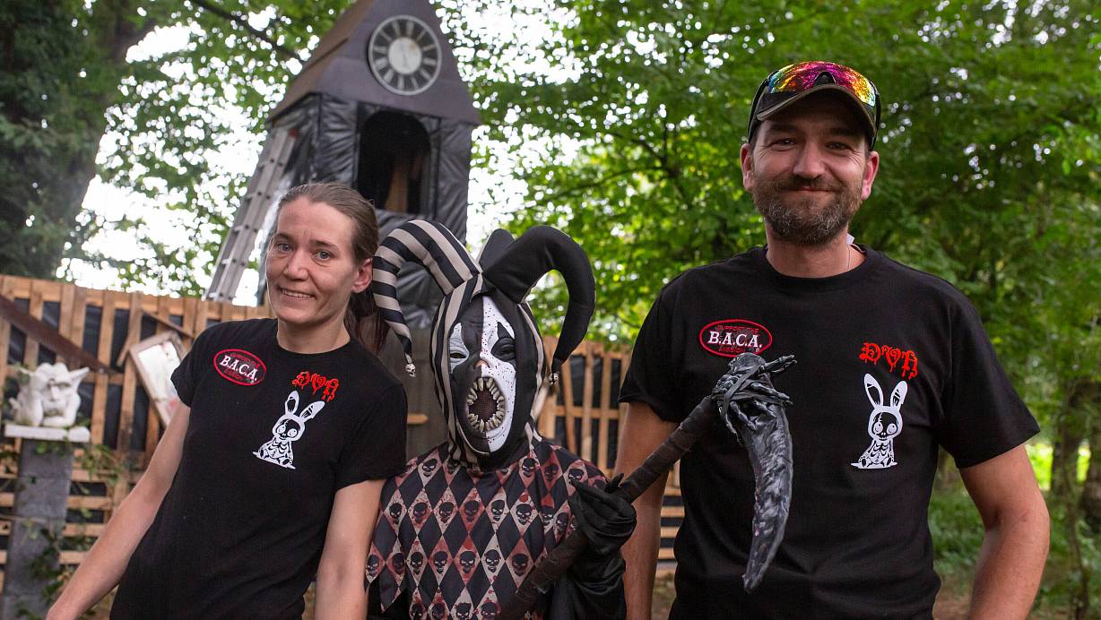 Stimmung auf dem Versmolder Horrorhof